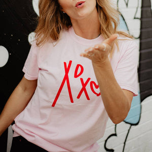 Katydid - XOXO Heart Valentine's Day Wholesale Cute Graphic Tee