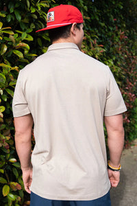 Performance Polo - Heather Khaki