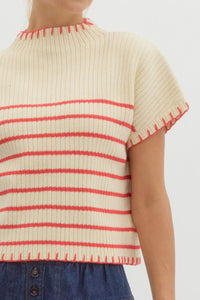 Soak it up Short Sleeve Sweater