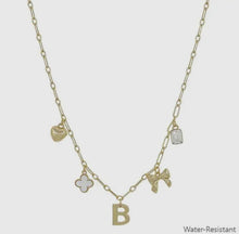 Load image into Gallery viewer, Initial Charm Necklace
