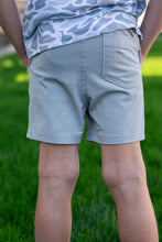 Load image into Gallery viewer, BURLEBO - Youth Athletic Short - Light Grey - Mayan Liner
