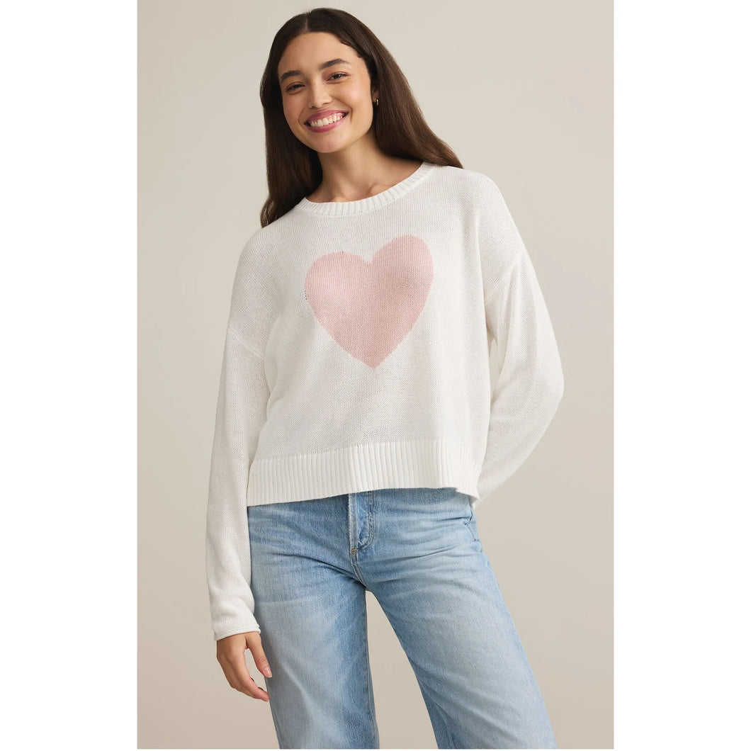 Z Supply Sienna Sweater in White