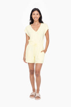 Load image into Gallery viewer, Brushed Hacci V-Neck Romper
