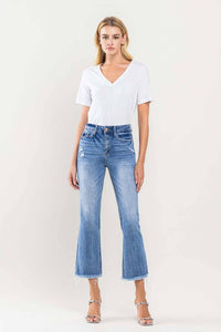 Amber High Rise Kick Flare