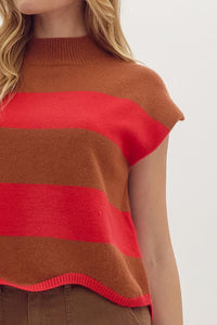 Autumn Stripe Top