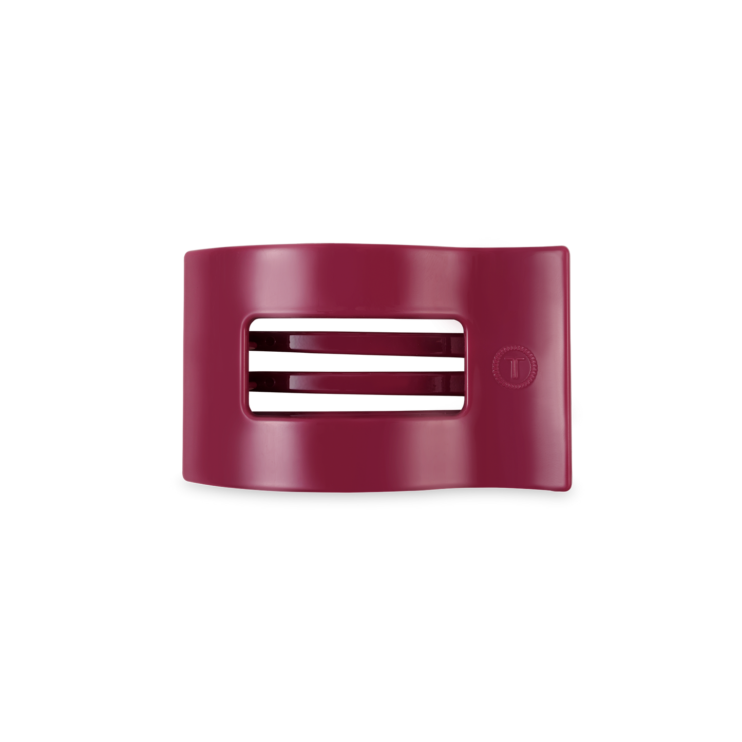 TELETIES - Flat Rectangle Hair Clip | Small | Wild Side