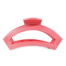 Load image into Gallery viewer, TELETIES - Open Hair Clip | Large | Calming Coral
