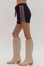 Load image into Gallery viewer, Embellished Track Barbie Shorts
