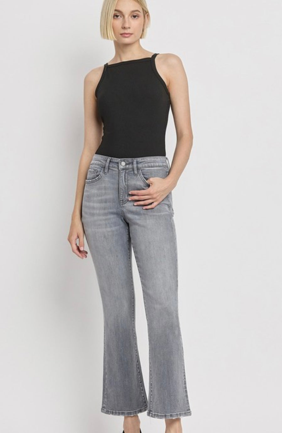 Skylar High Rise Petite Denim