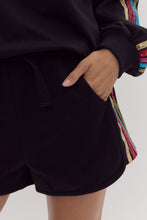 Load image into Gallery viewer, Embellished Track Barbie Shorts
