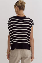 Load image into Gallery viewer, Cruella Stripe Top
