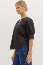 Load image into Gallery viewer, Bethany Band Collar Top
