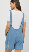 Load image into Gallery viewer, Denim Romper Overalls
