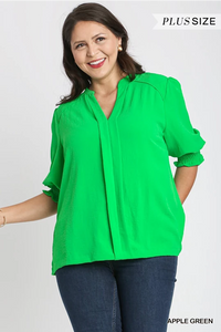 Curvy Easy Morning Top
