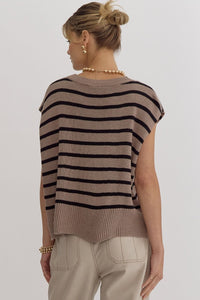 Cruella Stripe Top