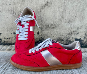 Shushop Sydney-Red Suede