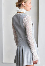 Load image into Gallery viewer, Cotton Terry Pleat Dress

