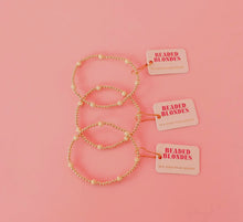 Load image into Gallery viewer, Stardust Olive Bracelet
