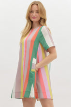 Load image into Gallery viewer, Stacey mini swing dress
