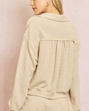 Load image into Gallery viewer, Waiting on You Waffle Long Sleeve Top
