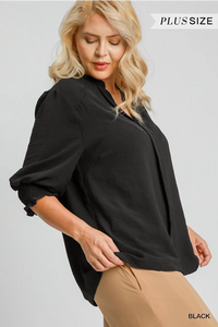 Curvy Easy Morning Top
