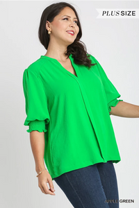 Curvy Easy Morning Top