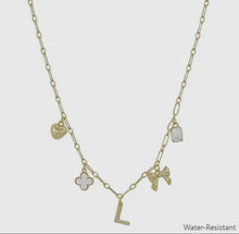 Load image into Gallery viewer, Initial Charm Necklace

