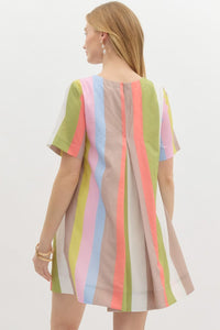 Stacey mini swing dress