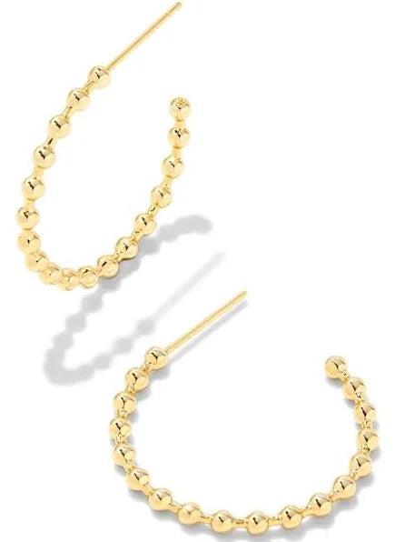 Oliver Hoop Earrings in Gold