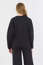 Load image into Gallery viewer, Black Cloud Fleece Crewneck
