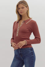 Load image into Gallery viewer, Back Home Ribbed Top
