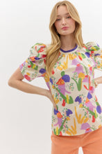 Load image into Gallery viewer, Mallie multicolor Floral Top
