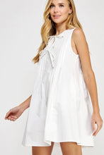 Load image into Gallery viewer, Pin-Tuck Detail Mini Dress

