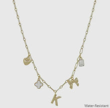 Load image into Gallery viewer, Initial Charm Necklace

