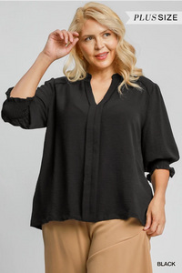 Curvy Easy Morning Top