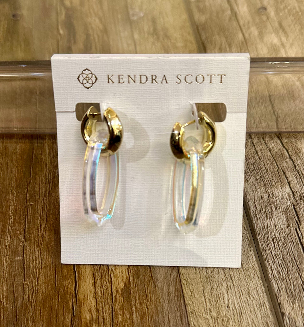 Danielle Gold Convertible Link Earrings