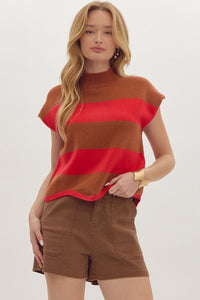 Autumn Stripe Top