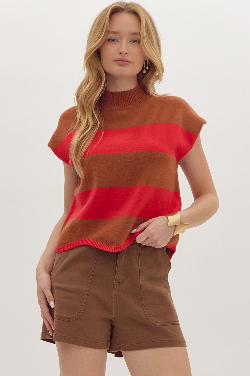 Autumn Stripe Top