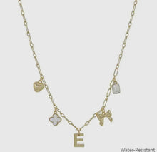Load image into Gallery viewer, Initial Charm Necklace
