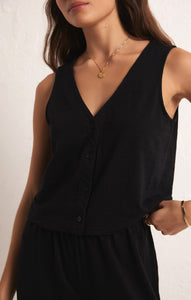 Solace Textured Slub Top