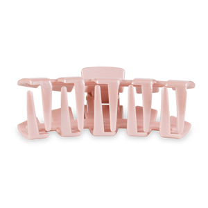 TELETIES - Classic Hair Clip | Large | Pearly Pink