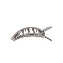 Load image into Gallery viewer, TELETIES - Square Flat Hair Clip | Med. | Silver Flames
