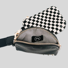 Load image into Gallery viewer, Pretty Simple - Wonderlust Woven Dual Pouch Wristlet
