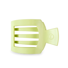 Load image into Gallery viewer, TELETIES - Square Flat Hair Clip | Large | Aloe, There!
