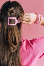 Load image into Gallery viewer, TELETIES - Square Flat Hair Clip | Small | Wrapped in Ribbons
