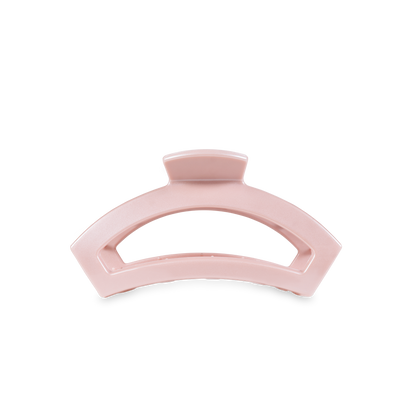 TELETIES - Open Hair Clip | Tiny | Pearly Pink