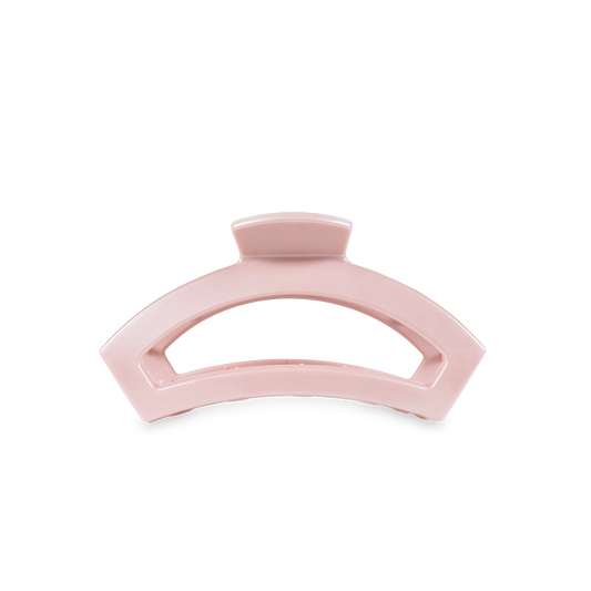 TELETIES - Open Hair Clip | Tiny | Pearly Pink