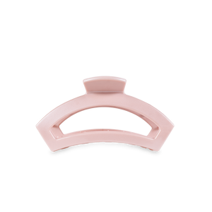 TELETIES - Open Hair Clip | Tiny | Pearly Pink