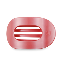 Load image into Gallery viewer, TELETIES - Round Flat Hair Clip | Large | Calming Coral

