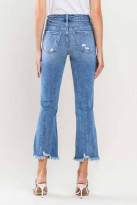 Amber High Rise Kick Flare